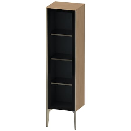 Xviu Semi-Tall Cabinet European Oak